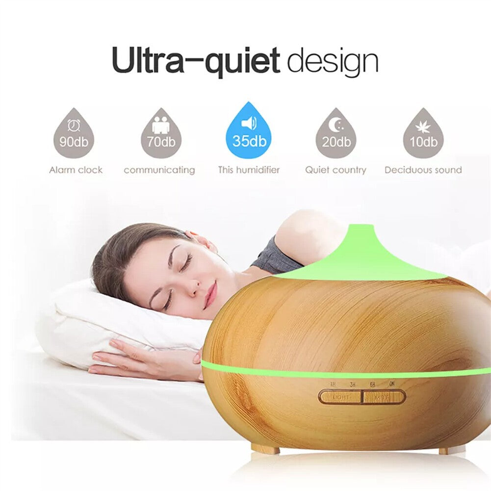 Essential Oil Diffuser Aroma Humidifier LED Ultrasonic Aromatherapy Air Purifier