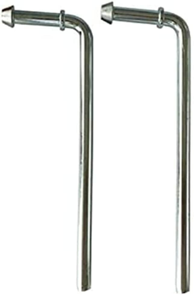 2x 90° Universal Weld on Exhaust Hanger Rod Exhaust Hanger Car New