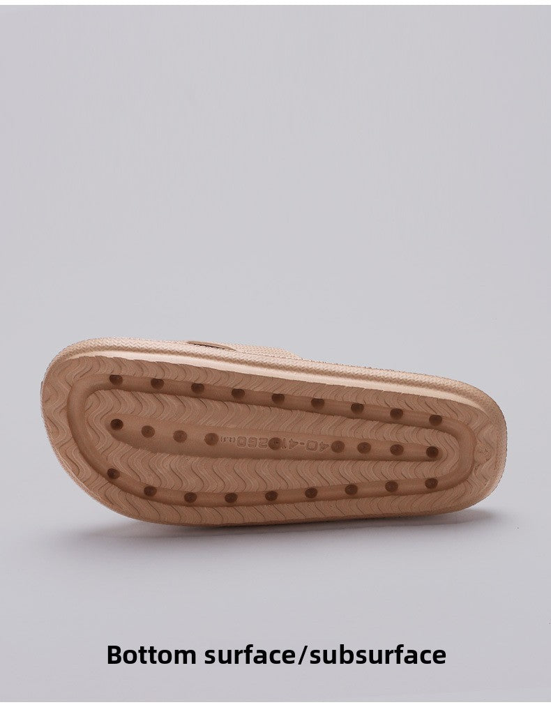 Summer EVA New Home Soft-Soled Non-Slip Bath Slippers