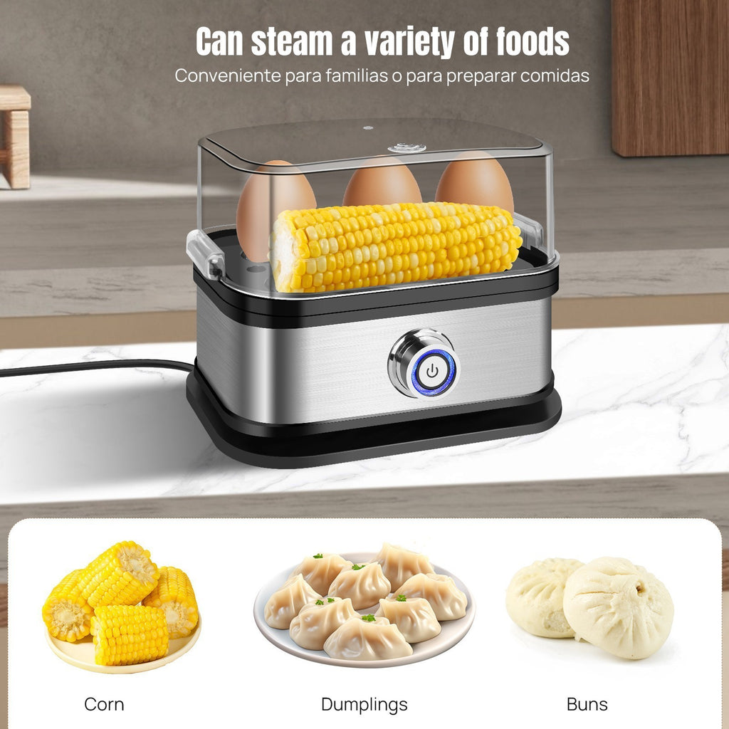 NEW 6 Egg Cooker Electric Poacher Boiler For Soft, Medium or Hard Boiled Eggs
