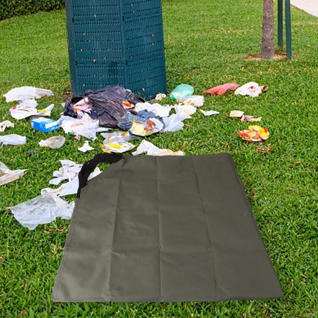 Spacious and Convenient Waterproof Tarpaulin for Leaf and Debris Collection