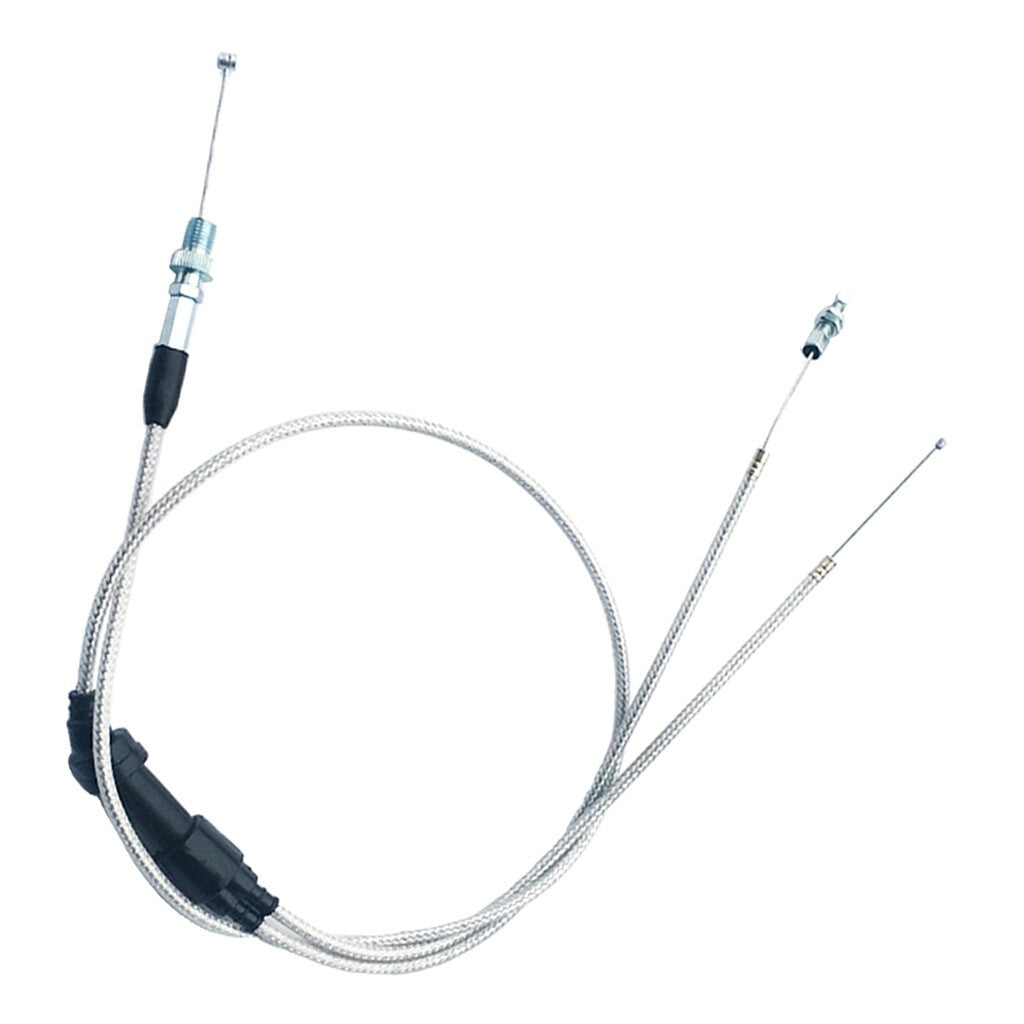 Extended Dual Throttle Grip Cable Line for  PZ30mm Accelerate Carb