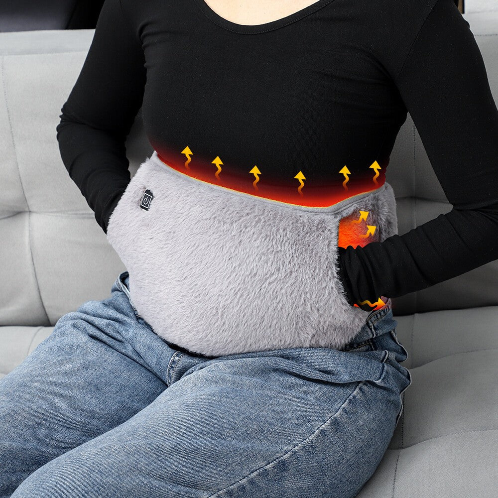 Heated Waist Belt Electric Waist Heating Pad Heated Back Belt Belly Warmer Band