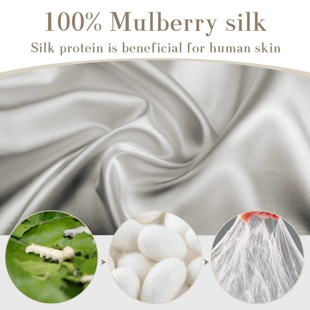Adjustable 100% Mulberry Silk Sleep Mask for Side Sleepers Eye Mask for Women UK