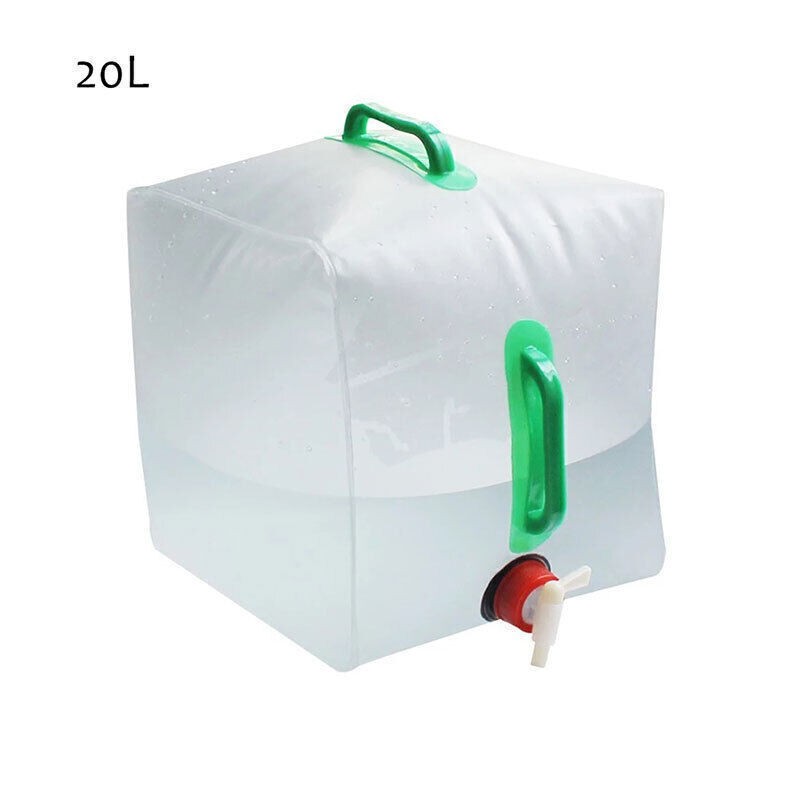 20L Water Carrier Container Foldable Collapsible Camping Water Bottle With Tap