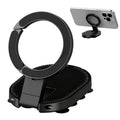Magnetic Phone Holder For Car Suction Cup Automobile Bracket 360 Degree