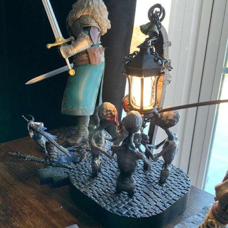 Bloodborne Lamp Night Light Art Figurines Checkpoints Decor Home Ornament