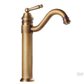 New Antique Copper Bathroom Mono Taps Single Lever Basin Sink Swivel Mixer Tap