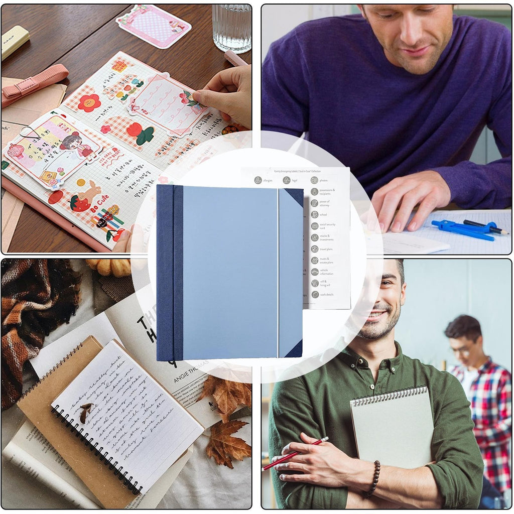 If i Die Binder Organizer, Document Organizer Folio, in Case I Go Missing Binder
