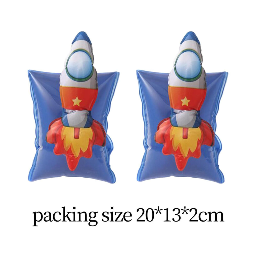 Arm Floating Inflatable 1 Pair Inflatable Swim Armbands for