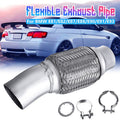 For BMW N47 E81 E82 E87 E88 E90 E91 E93 Stainless Steel Flexi Exhaust Pipe Kits