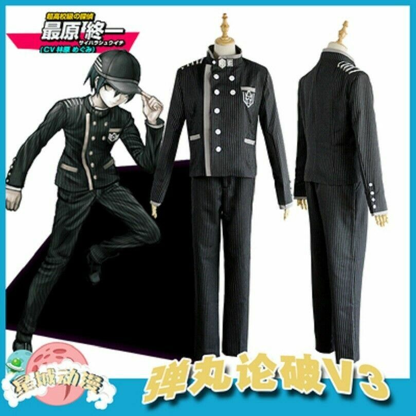 Danganronpa V3: Killing Harmony Saihara Shuichi Costume Halloween Outfit Cosplay