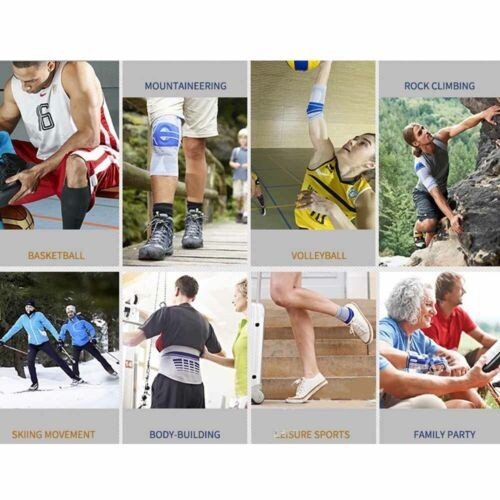 Knee Hinged Arthritis Support Brace Guard Stabilizer Strap Wrap open patella