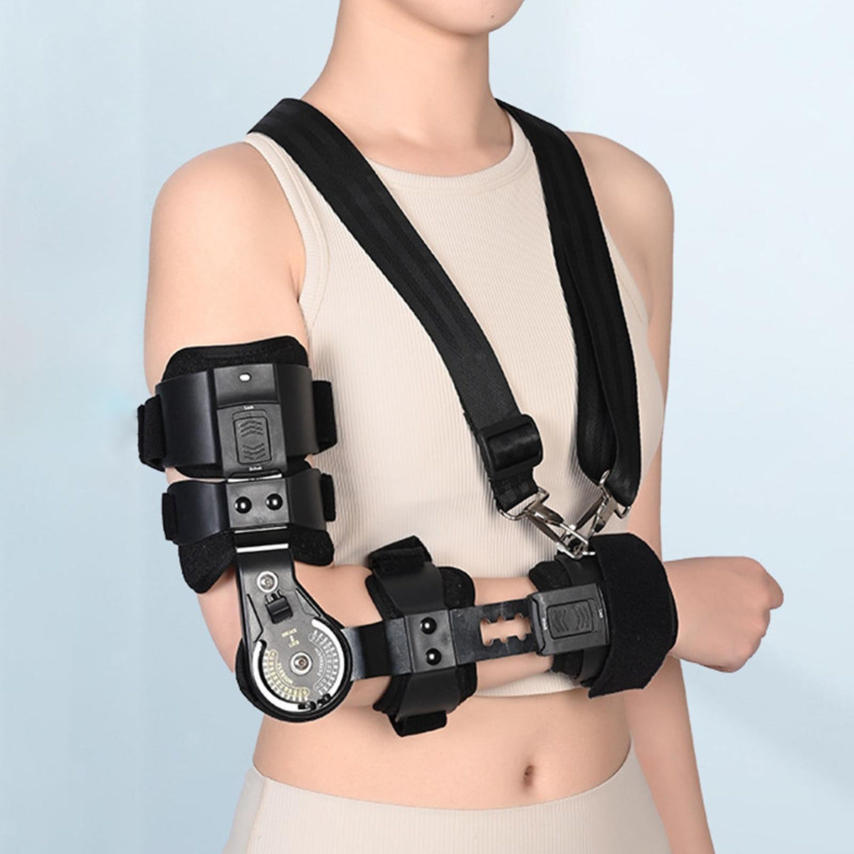 Arm Brace Forearm Supporting Recovery Adjustable Injury Recovery Support.*
