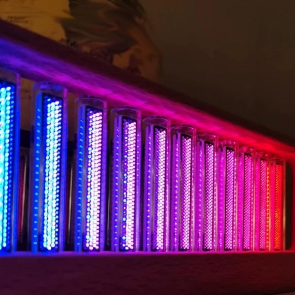 Colorful Music Rhythm Light LED Audio Spectrum Analyzer Sound Reactive Lamp