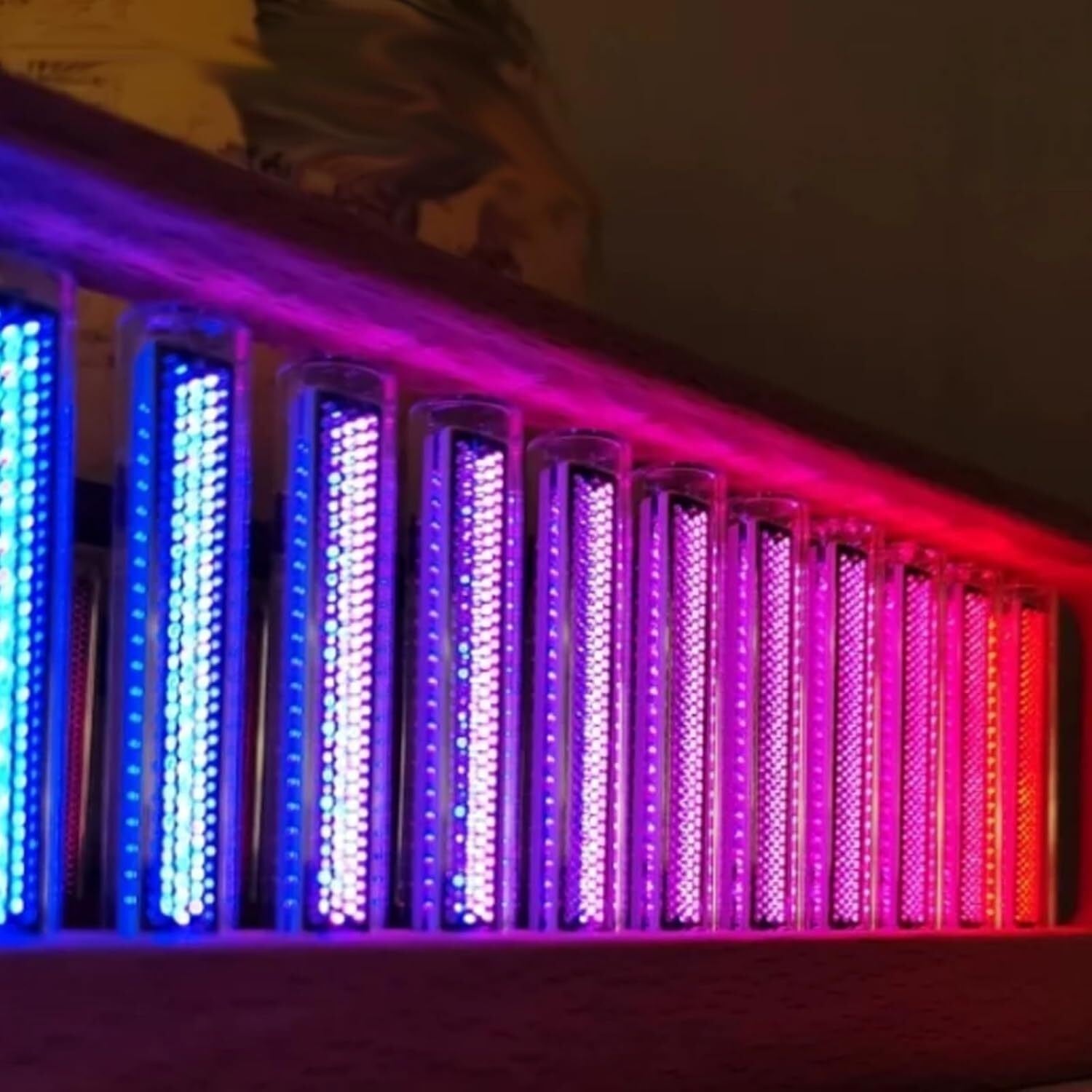 Colorful Music Rhythm Light LED Audio Spectrum Analyzer Sound Reactive Lamp