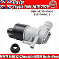 Single Outlet Front Washer Pump For Toyota Yaris Hatchback 2010-2020 85330-0D120