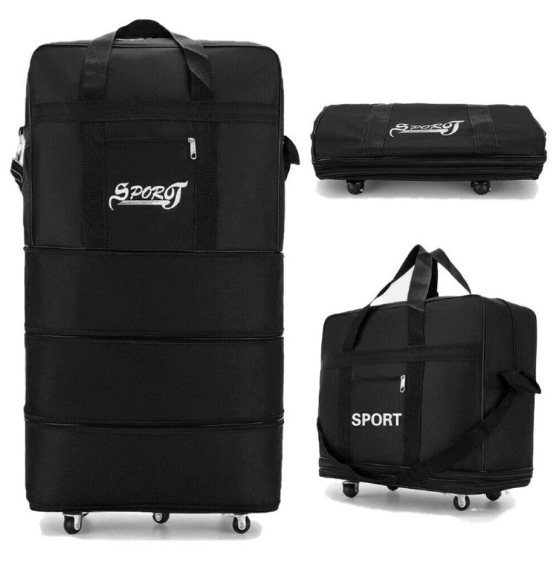 42" Extra Large Lightweight Luggage Trolley Suitcase Travel Bag Handbag Bag