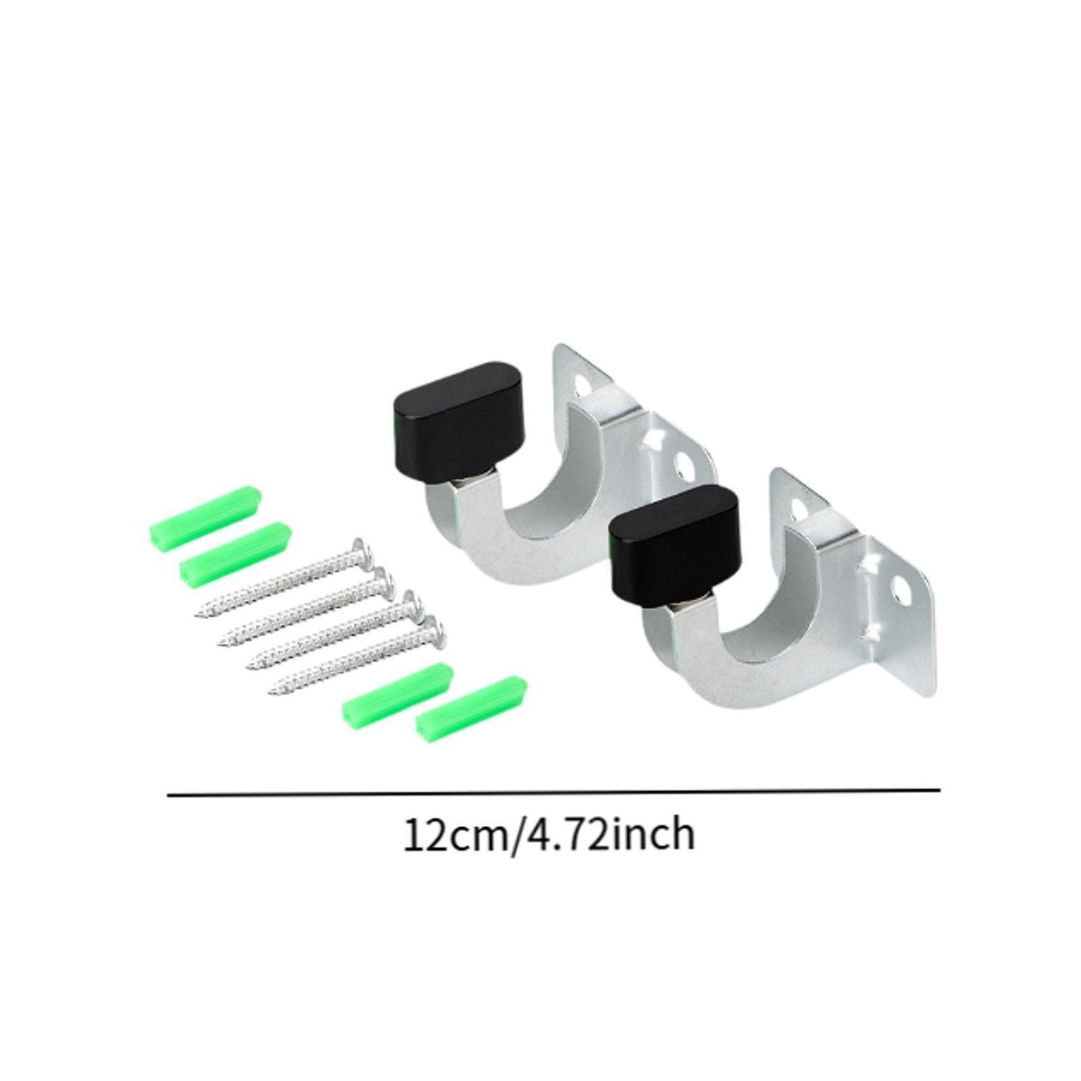 Garden Hose Reel Wall Mounted Hangers Easy Installation Multifunctional Brackets