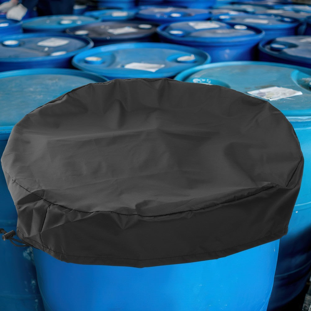 Sealed Bucket Top Cover Bag Outdoor Trash Barrel Protective Cloth