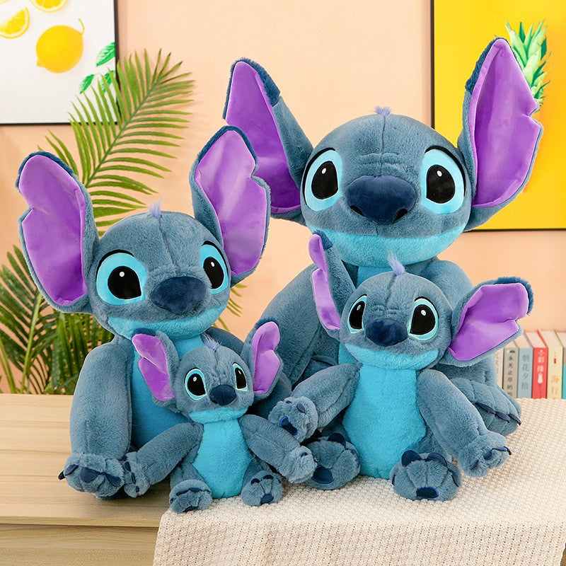 LiloStitch 30/45/60cm Plush Stuffed Doll Large Stuffed Sleeping Pillow Toys Gift