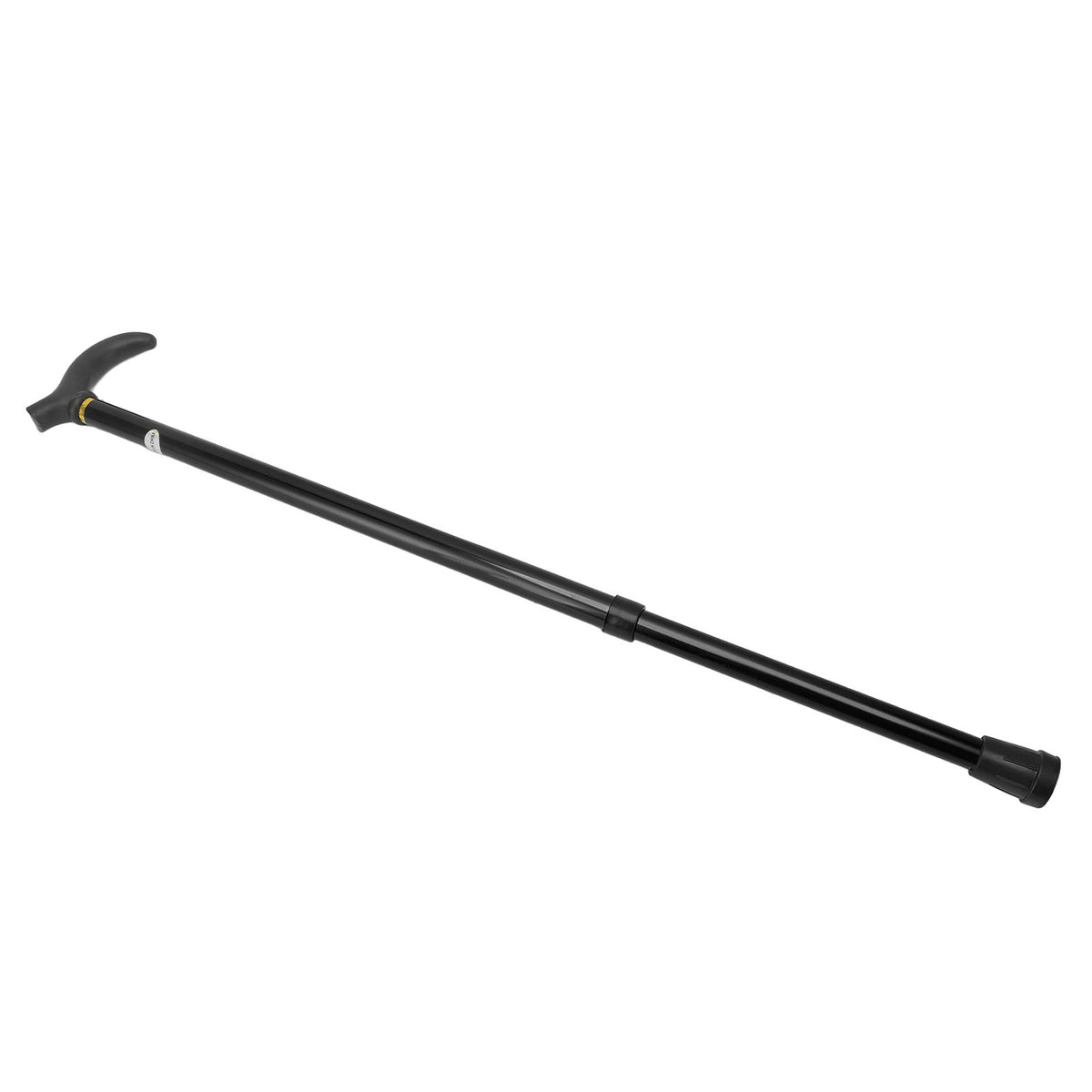 (Black)Adjustable Walking Stick All Terrain Walking Cane For Men Women