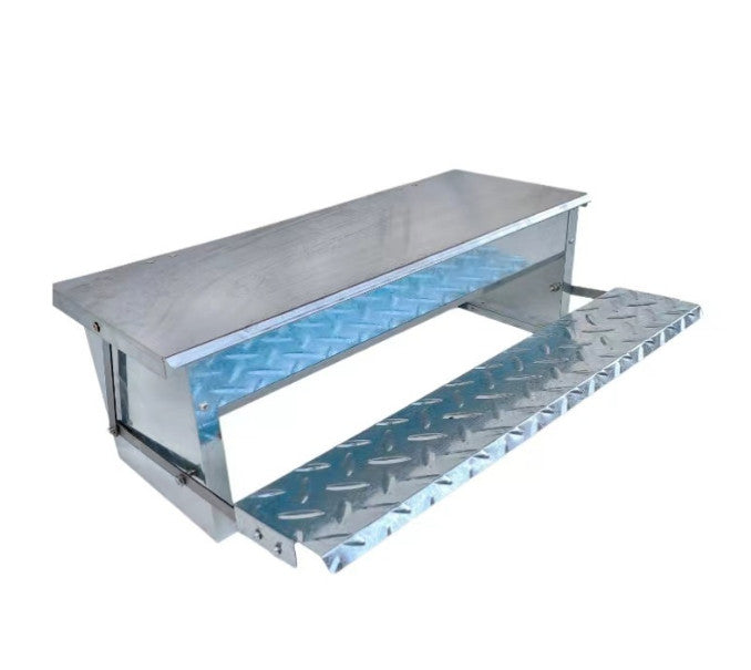 AUTO CHICKEN TREADLE FEEDER POULTRY FOOD BOWL HEN DUCK QUAIL FEED 5KG