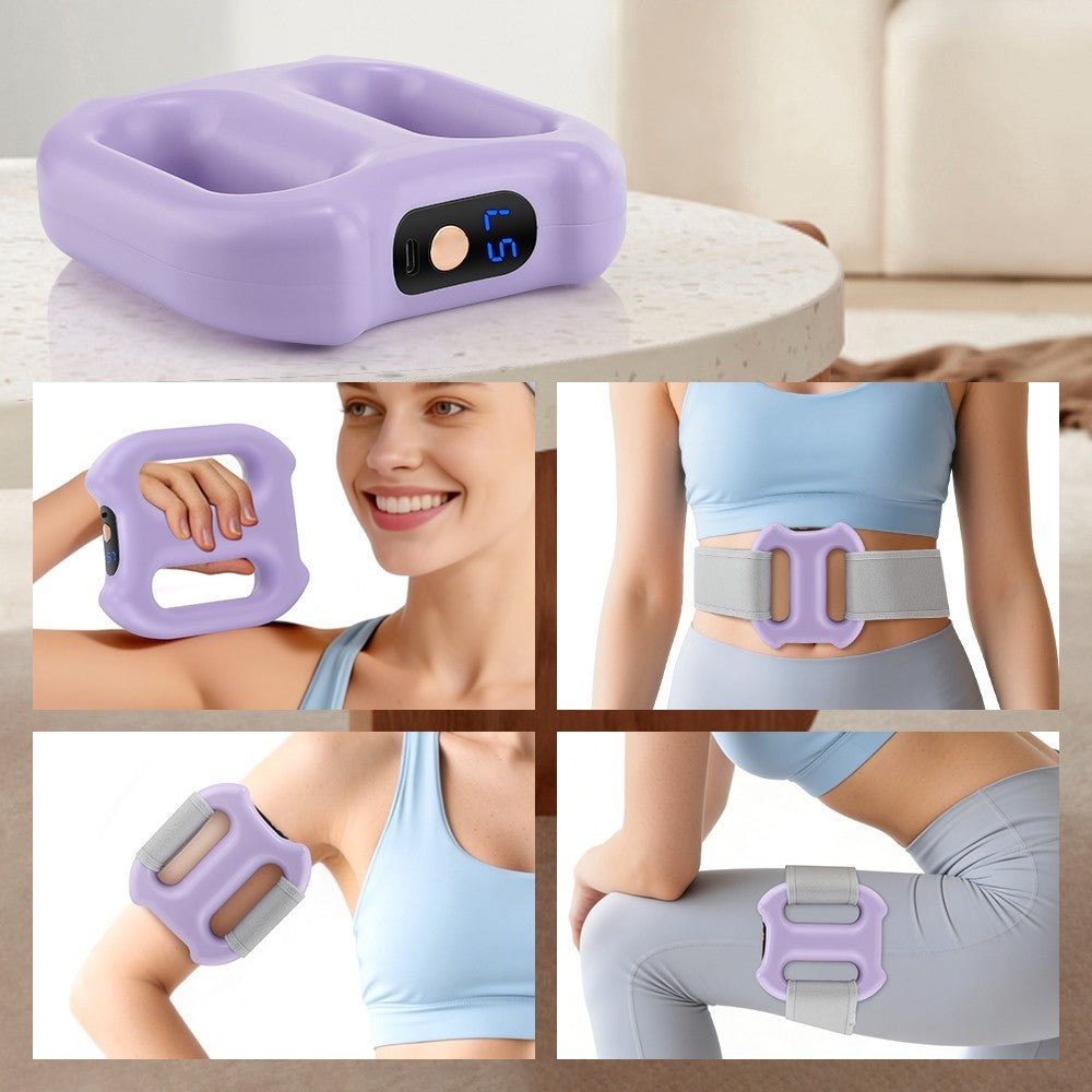 Muscle Massage Fascia Ring Multifunctional Full-Body W/ Belt Fat Burning Shaping