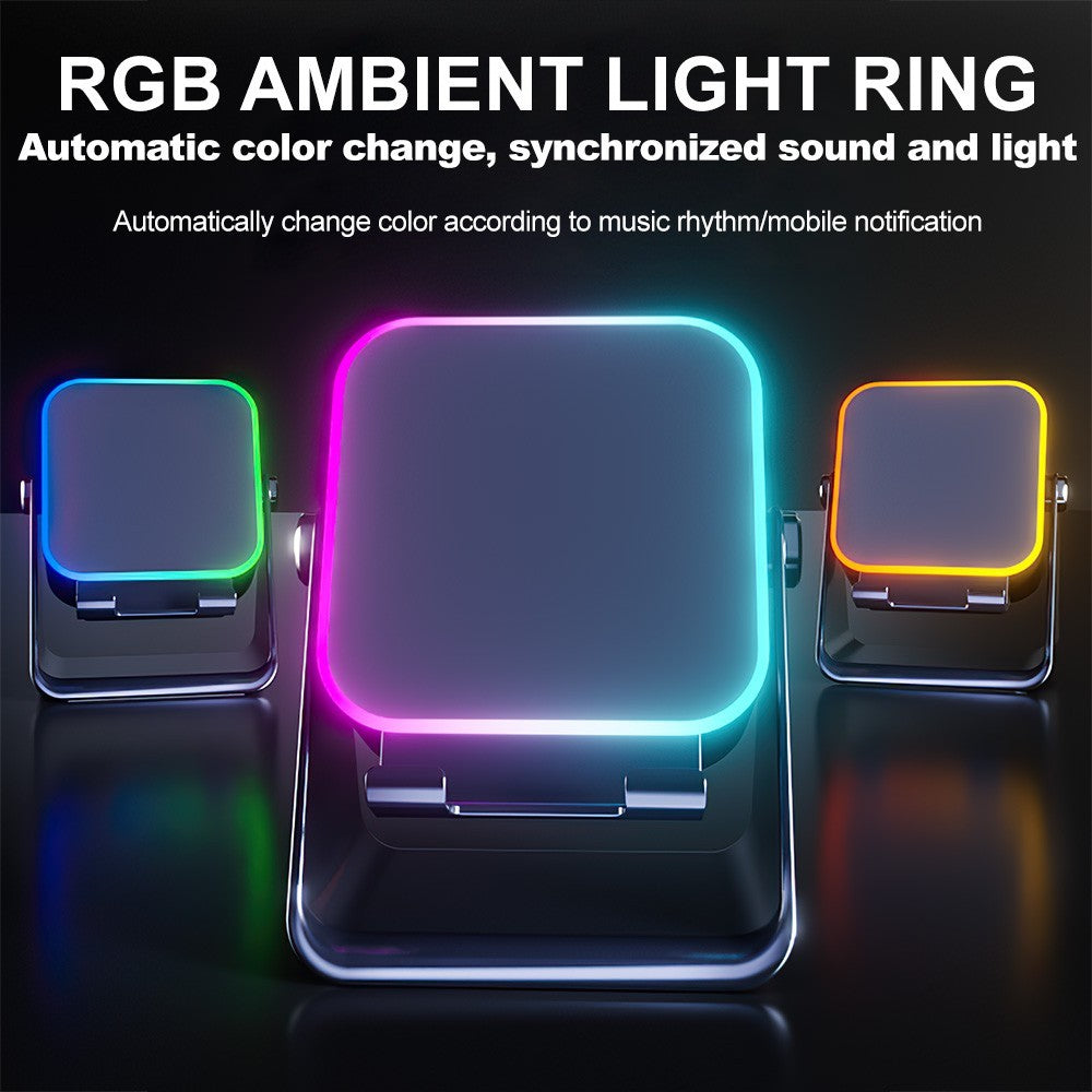 Wireless Induction Speaker 5-in-1 Bluetooth Speaker With Phone Stand for PAD UK