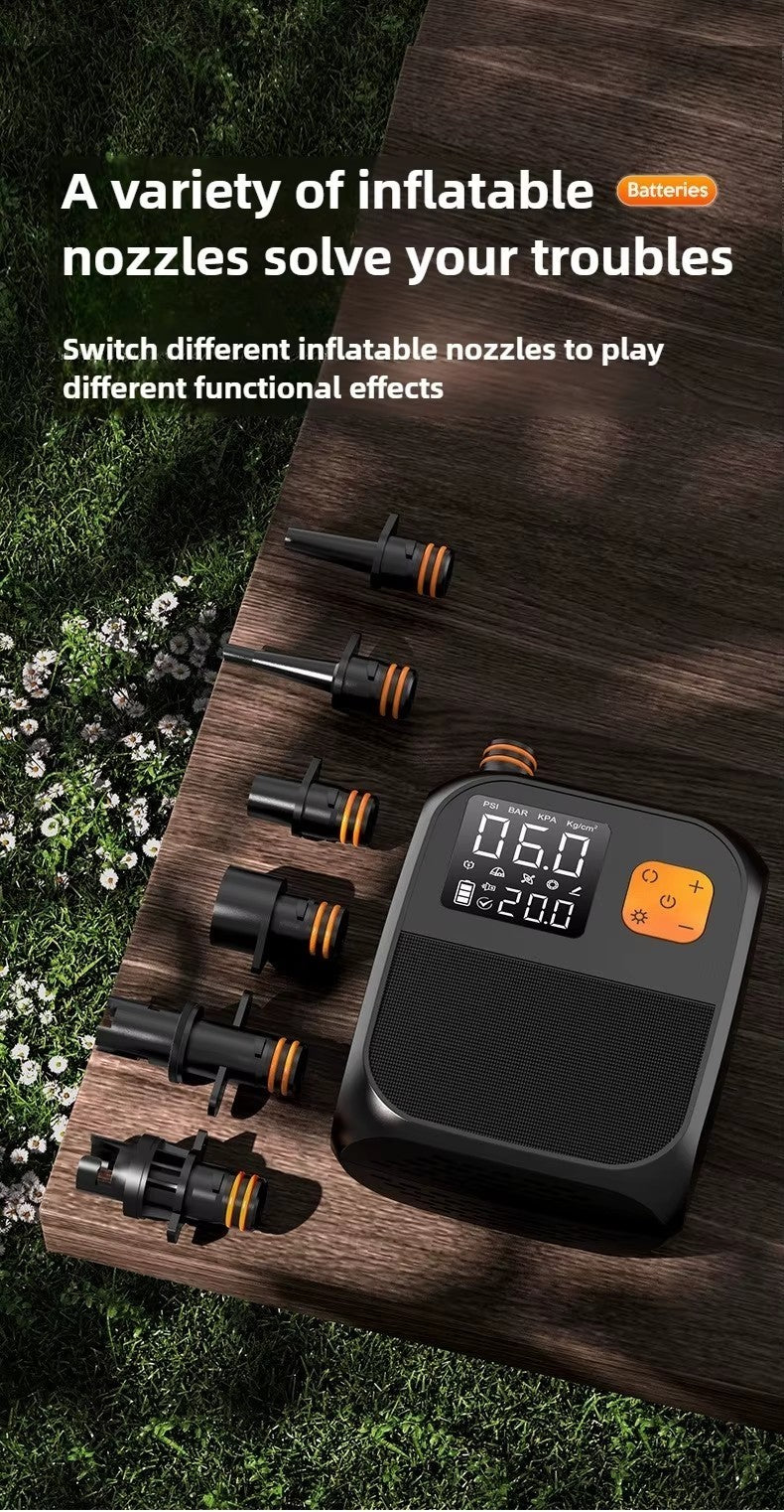 [NEW][UK Seller]Portable Battery SUP Electric Pump 25PSI Paddle Board Inflation