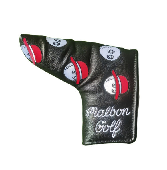 PU Leather L-Shaped Mallet Putter Cover Golf Putter Head Covers