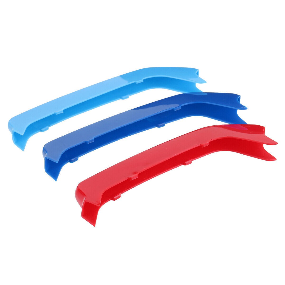 3pcs M Sport Kidney Grill Grille Strip Cover Clip For BMW 1 Series F20 F21 12-14