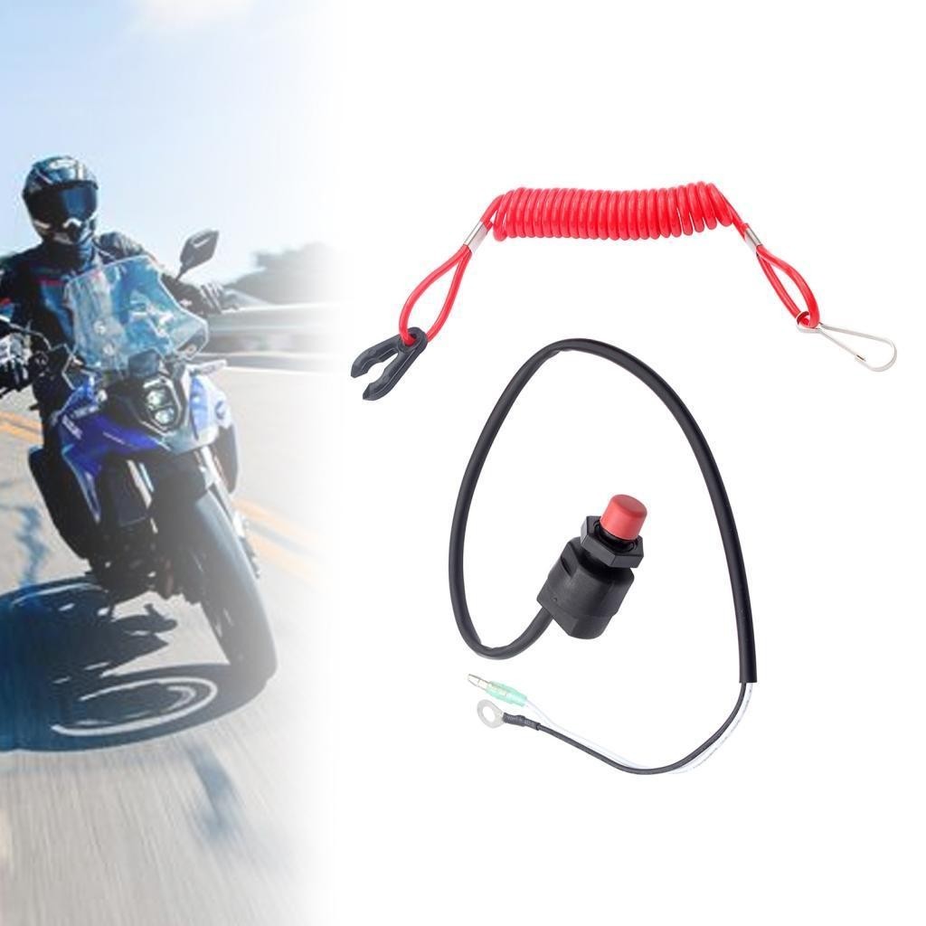 Engine Stop Kill Switch Marine for Suzuki DT DF Outboard Motors