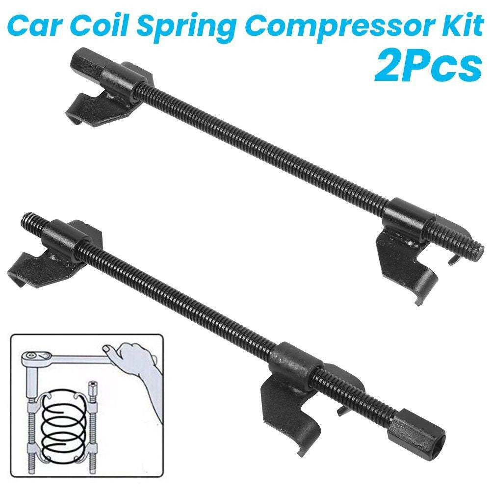 COIL SPRING COMPRESSOR HEAVY DUTY PAIR OF SUSPENSION CLAMPS 380MM TOOL FOR CAR