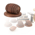 Wine Barrel Style Whiskey Smoker Kit Cocktail Infuser Seasoning Tools Gift