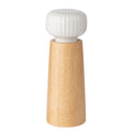 Nordic Style Manual Pepper Salt Grinder Oak Refillable Pepper Mill Adjustable
