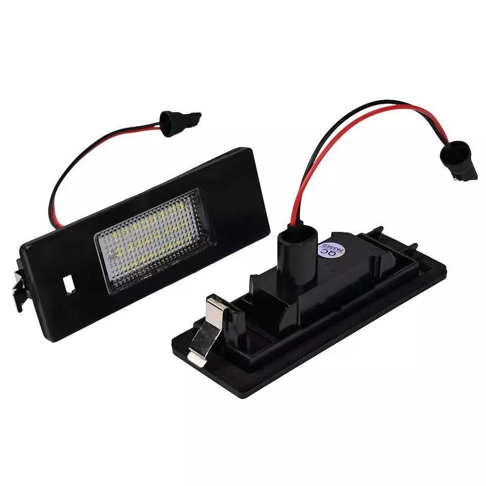 2x LED Licence Number Plate Light No Error For BMW 1 6 Z E81 E87 E63 E64 E85 E89