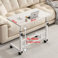 2026 New Adjustable Rolling Bedside Desk Lift Laptop Table for Bedroom,Office
