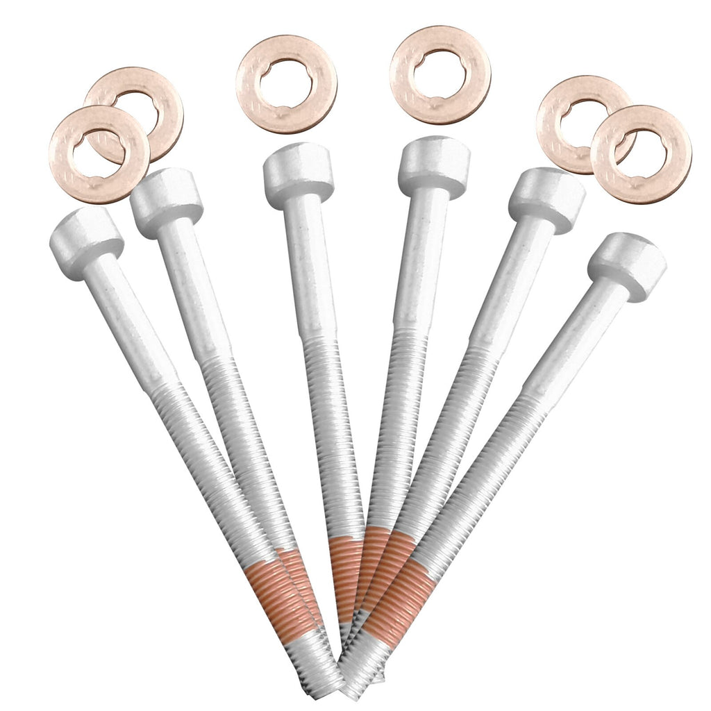 6pcs Injector bolts & Washers Seals Set For Mercedes Benz Sprinter A0009902907