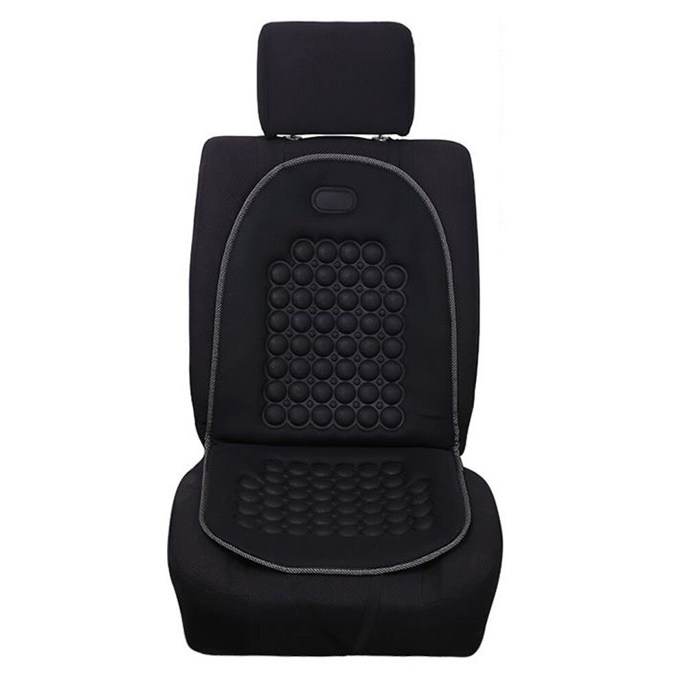 Soft Black Car Seat Cushion Covers 2Pcs Front Chair Comfort Protector Mats