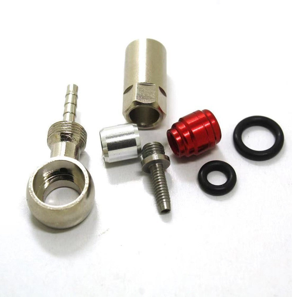 For SRAM LEVEL RED HRD Bike Cable Banjo Set with Sealing Rings and Olives