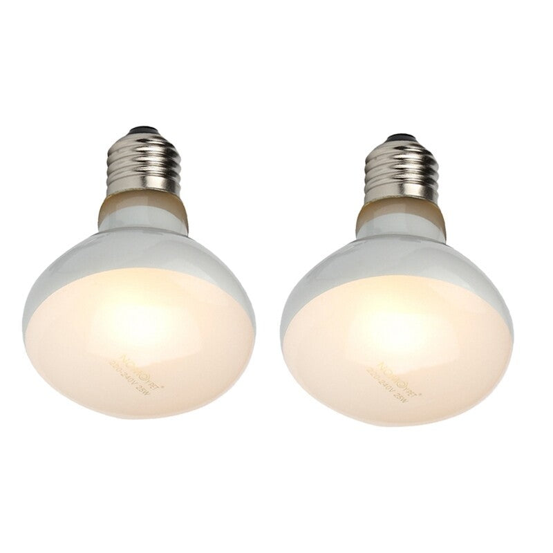 2 Pack Reptile Uvb Uva Heat Lamp Bulb For Truly -Like Heat For Reptile