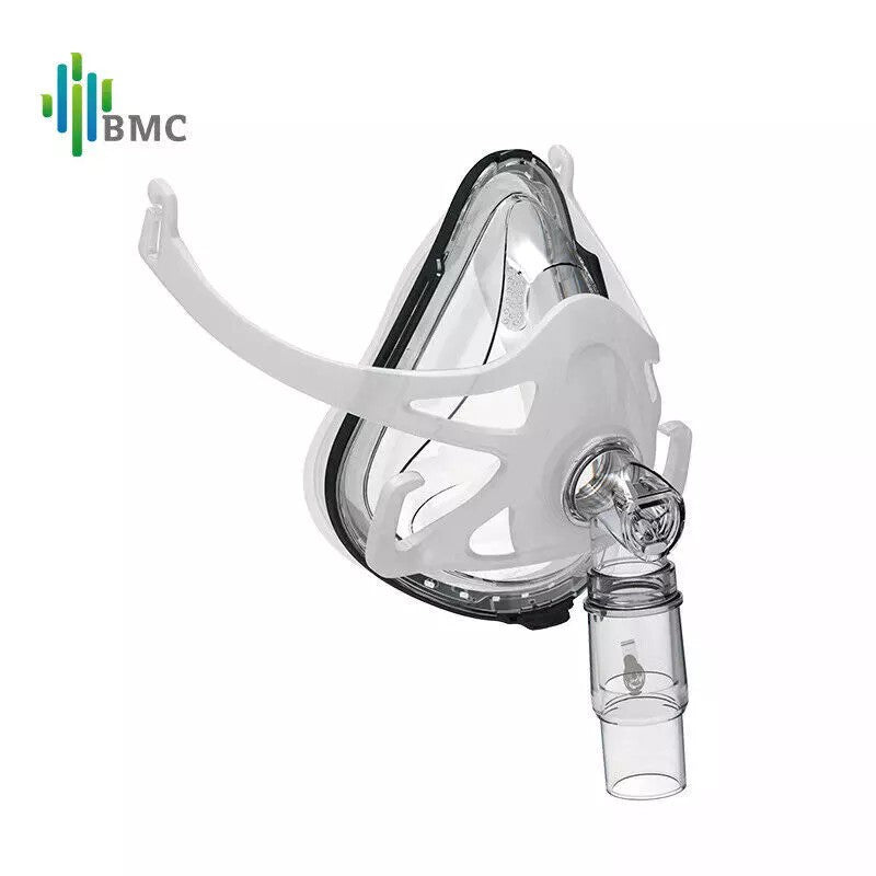 Full Face FM1A CPAP Nasal Mask with Adjustable Headgear Sleep Apnea Size M L*^