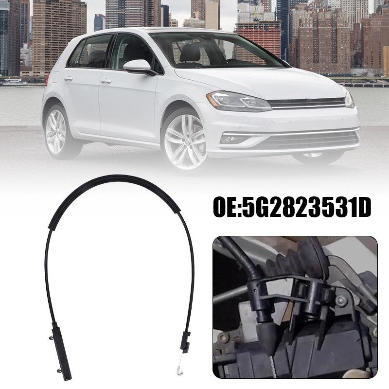 RHD Bonnet Hood Release Cable For VW Golf Mk7 2013-18 Passat B8 15-18 5G2823531D