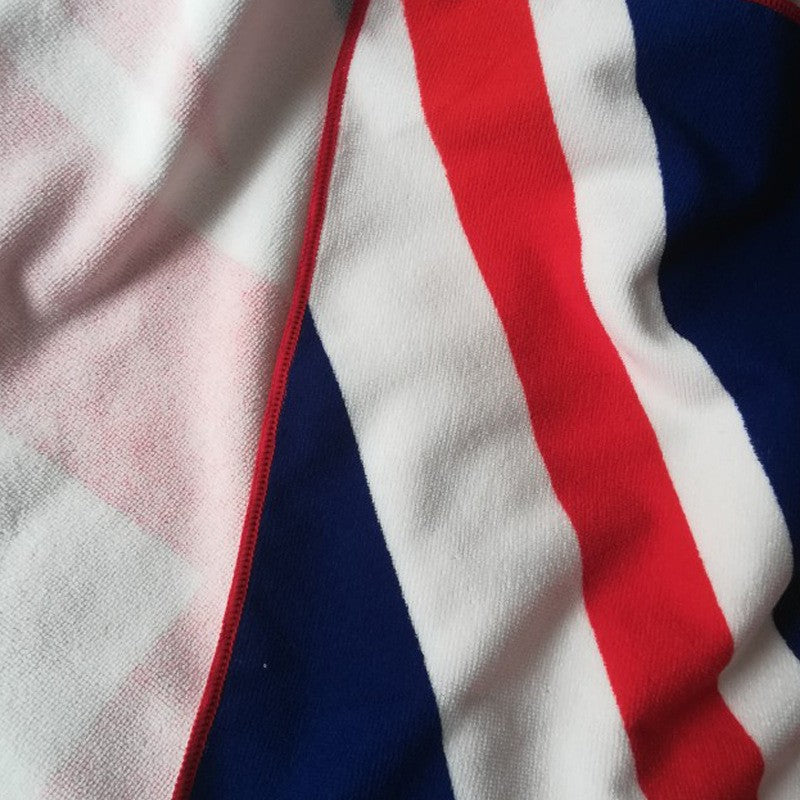 British Flag Union Jack Pattern Bath Beach Large Soft Gifts Towel Washcloth W1U7
