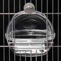 Hang Parrot Bathtub Transparent Clear Bathing Tub Box Bird Bath Cage  Garden