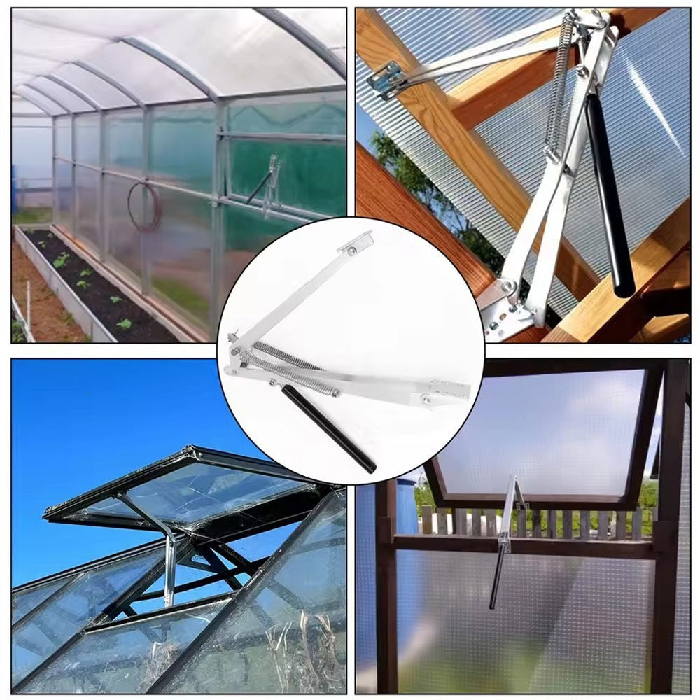 2X Double Spring Greenhouse Window Autovent Automatic Opener Auto Vent Tool New