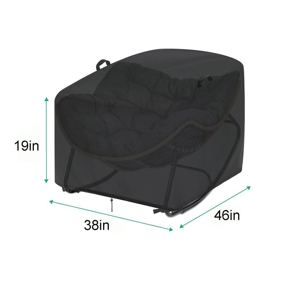 Heavy Duty Egg Chair Cover Garden Patio Outdoor Sun UV Waterproof