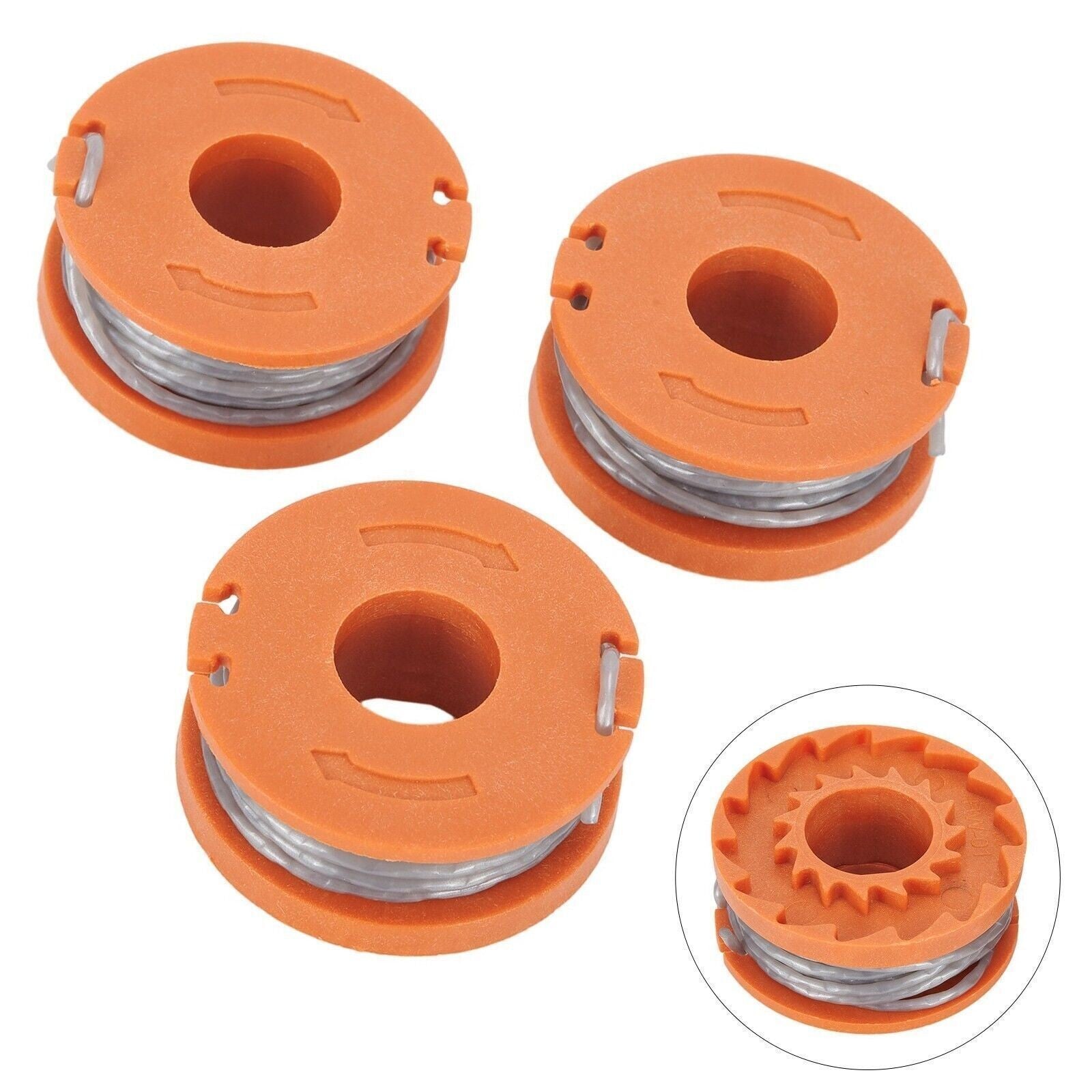 3 x Strimmer Trimmer Spool & Line McGregor MCT1825 MCT2X1825 FAST UK POST