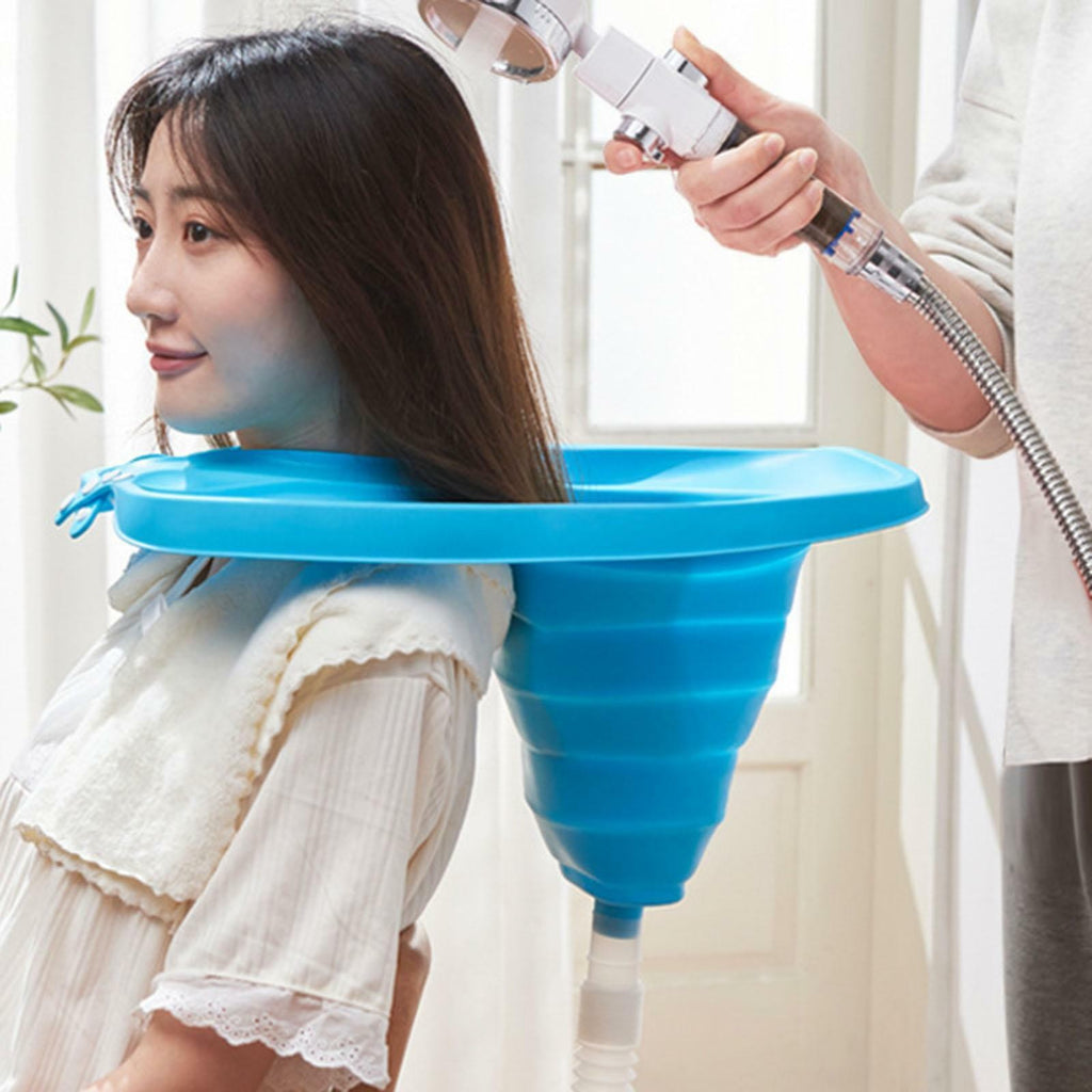 Hair Washing Basin TPE Shampoo Sink for Hair Salon Wheelchair Pregnant